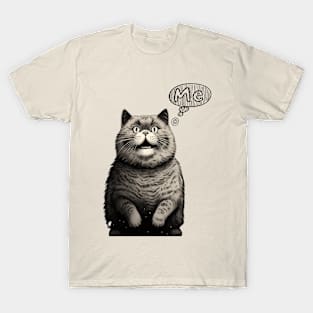 Shocked cat T-Shirt